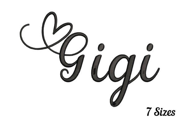 Heart Gigi Holiday Embroidery