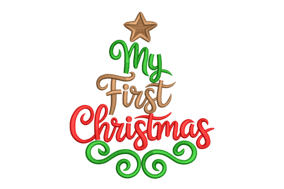 My First Christmas Embroidery